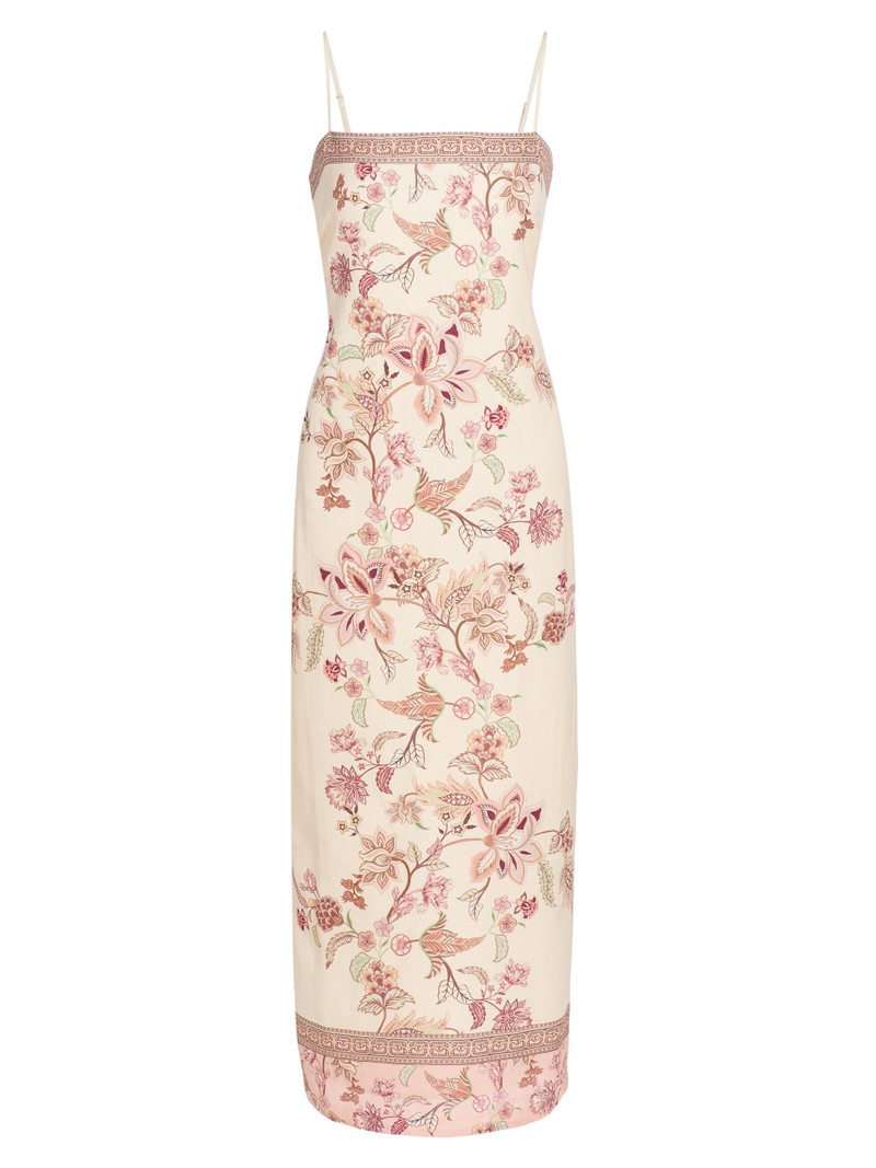Women's Floral Sheath Midi-Dress - Multi 1