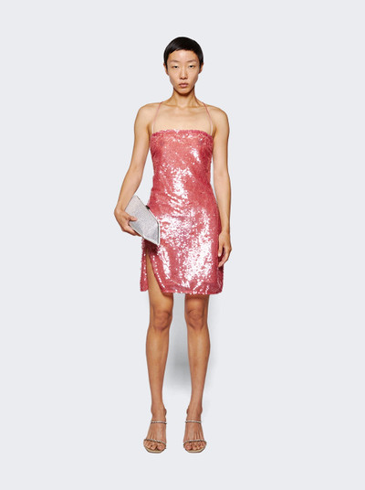 THE ATTICO Fujiko Mini Dress Light Pink outlook