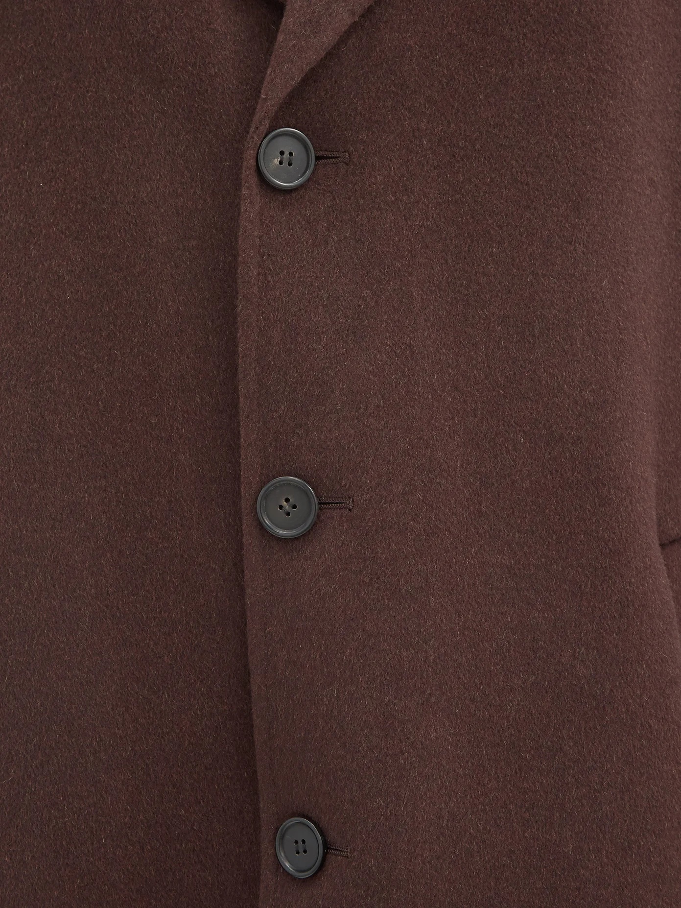 Dali brushed wool overcoat - 4