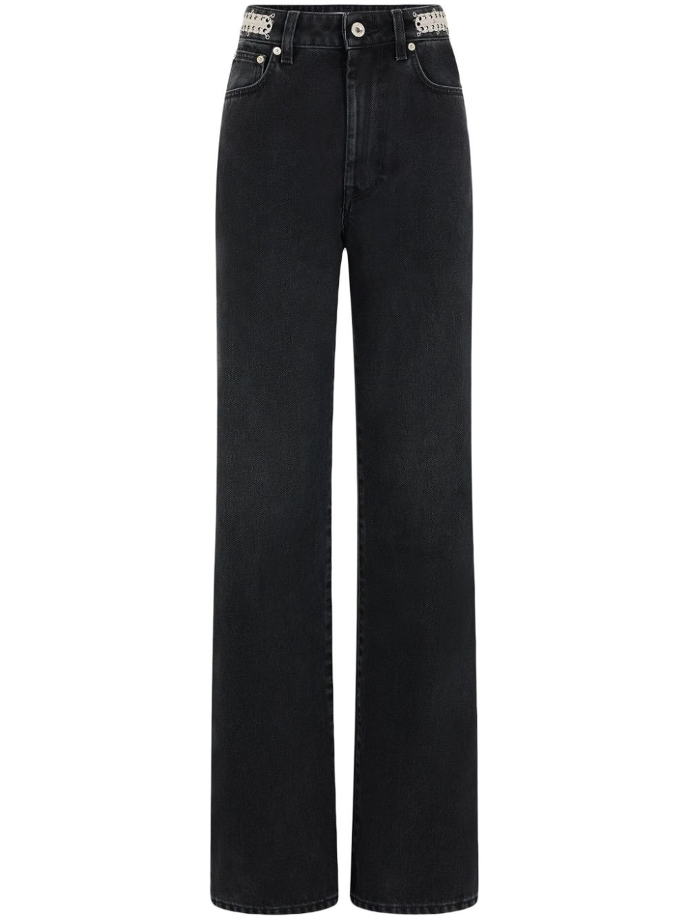 1969 cotton straight-leg jeans - 1