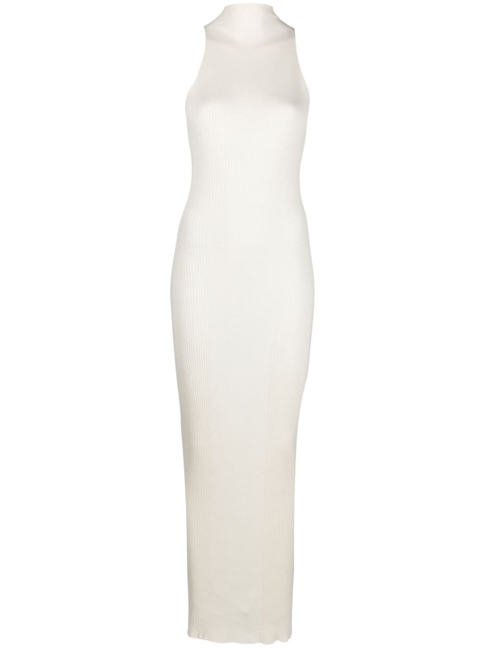 Zero rib-knit maxi dress - 1