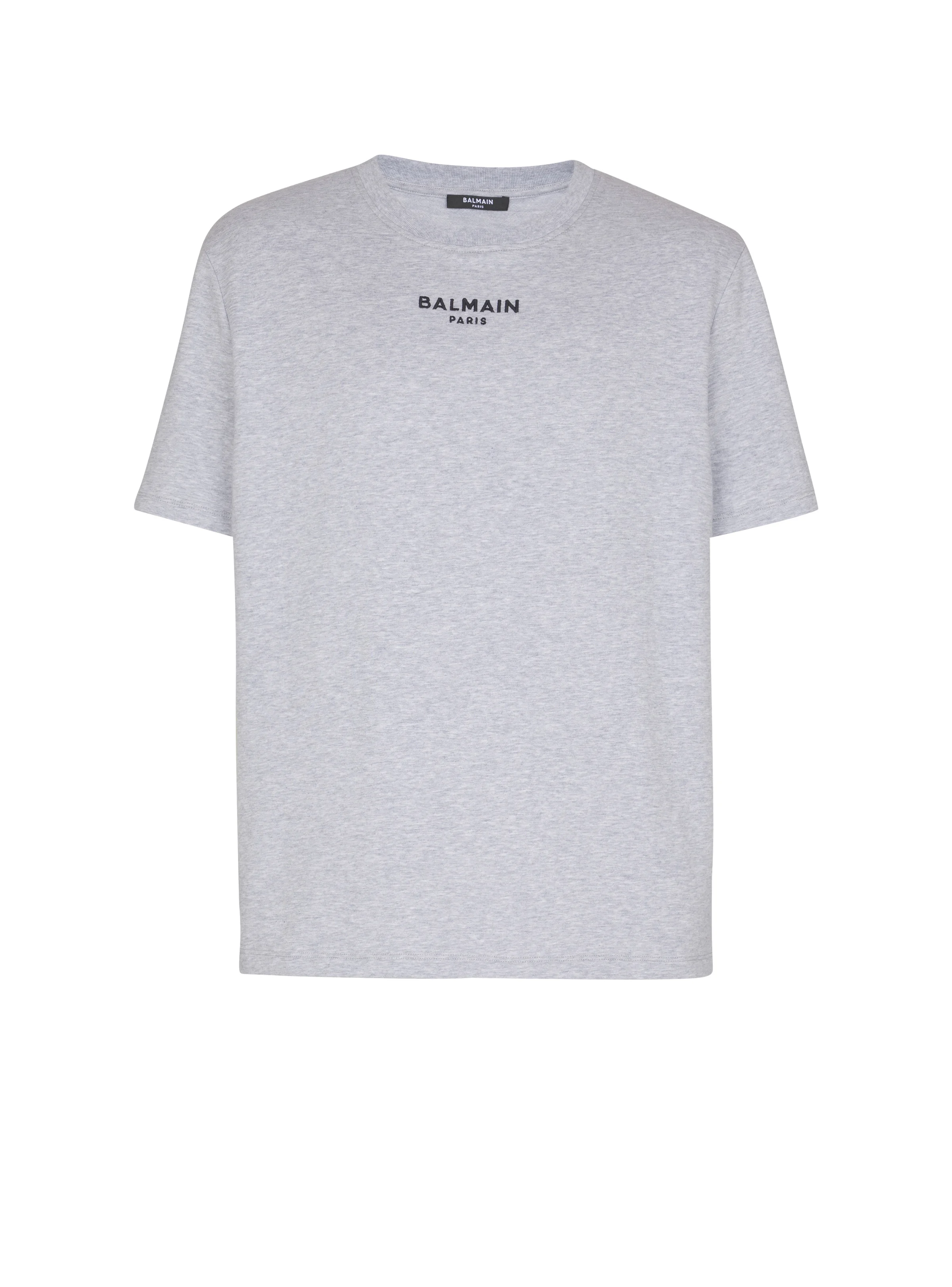 Embroidered Balmain Paris T-shirt - 1