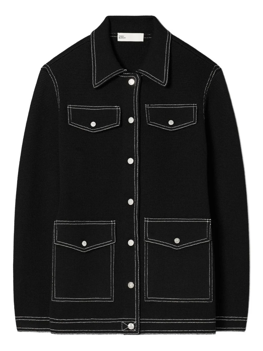 topstitch jacket - 1