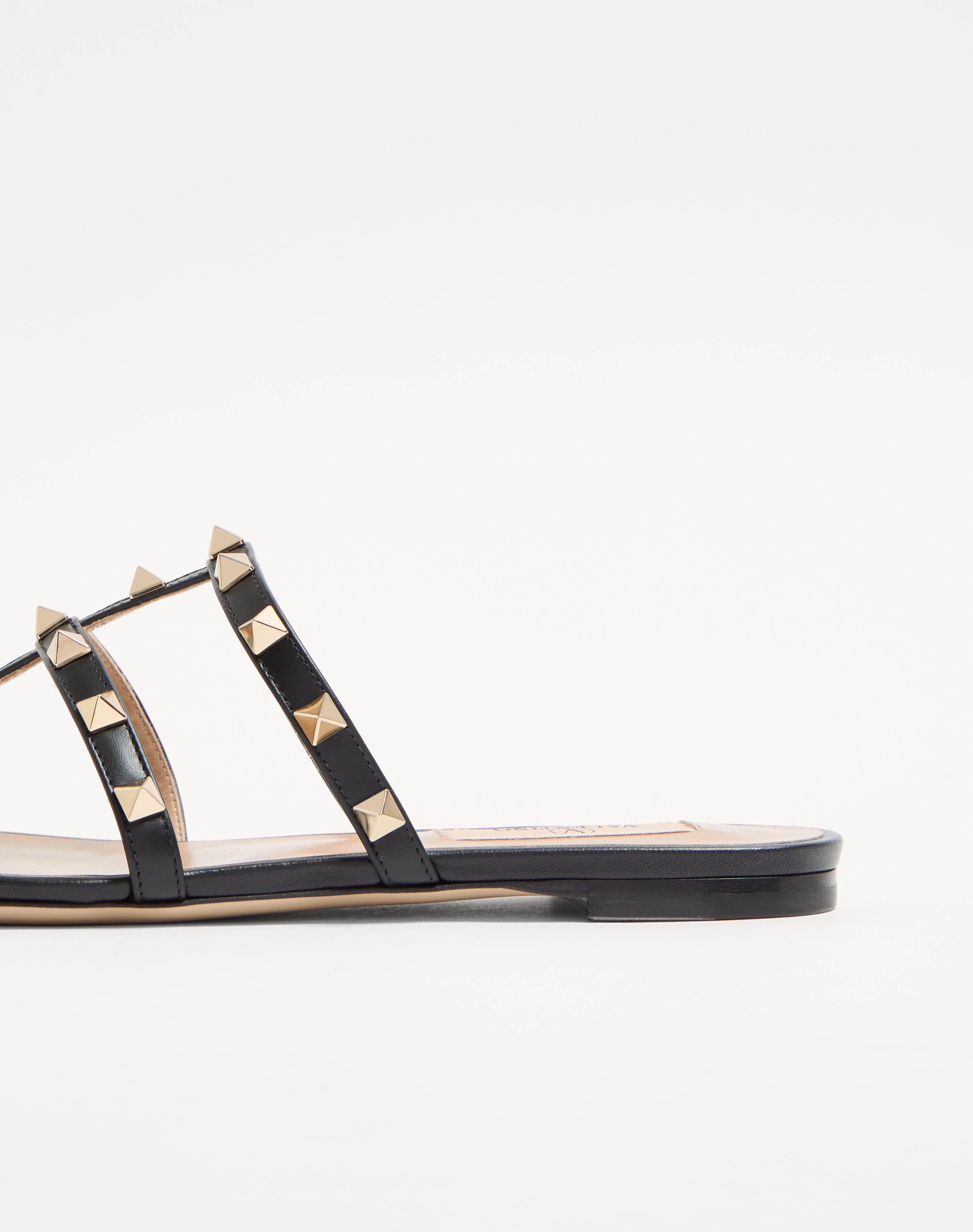 ROCKSTUD FLAT SLIDE SANDAL - 7