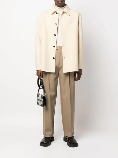 Jil Sander button-up long-sleeved overshirt outlook