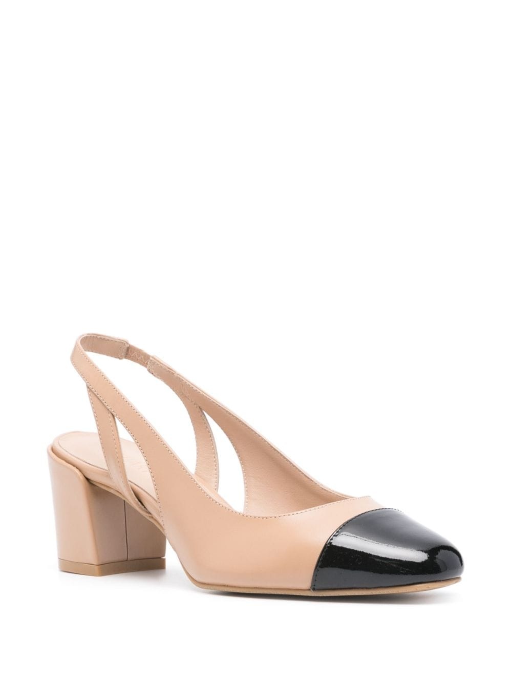 Sleek 50mm slingback pumps - 2