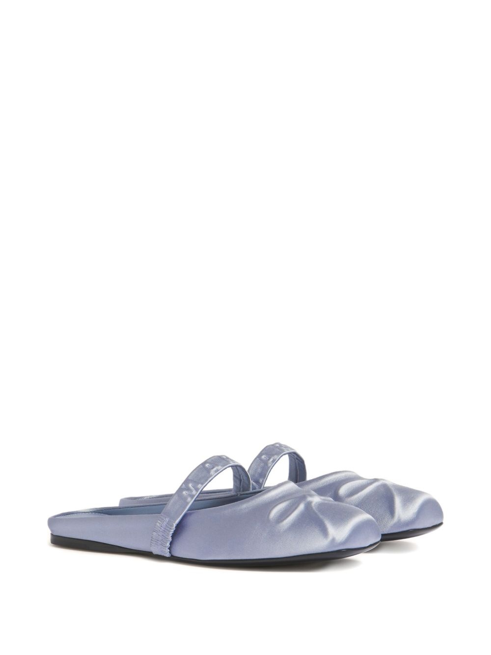 satin ballet flats - 2