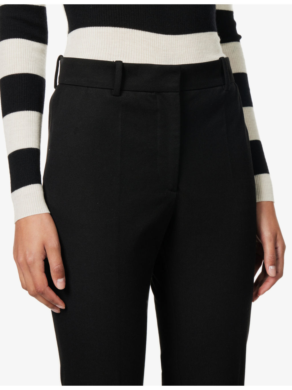 Coleman stretch-gabardine straight leg trousers - 6