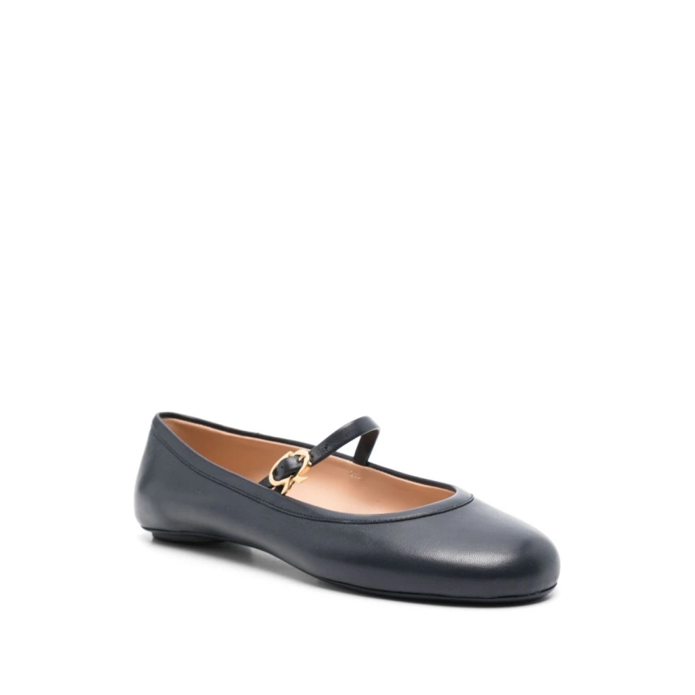 BLUE MARY JANE BALLET FLATS - 2