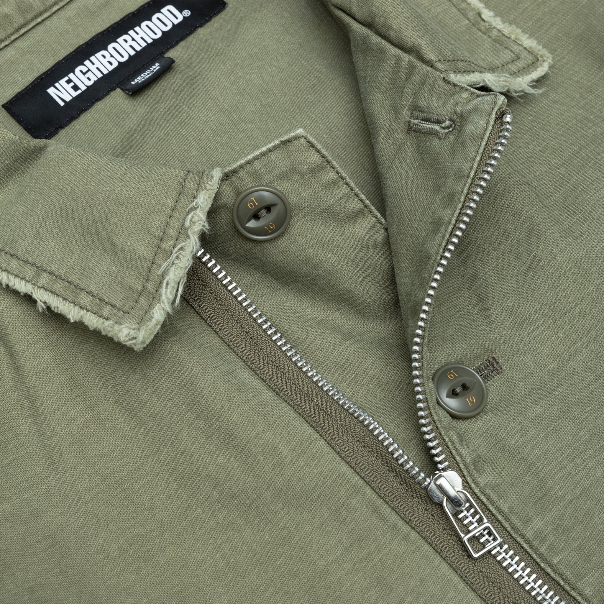 UNTRIMMED ZIP SHIRT - 3