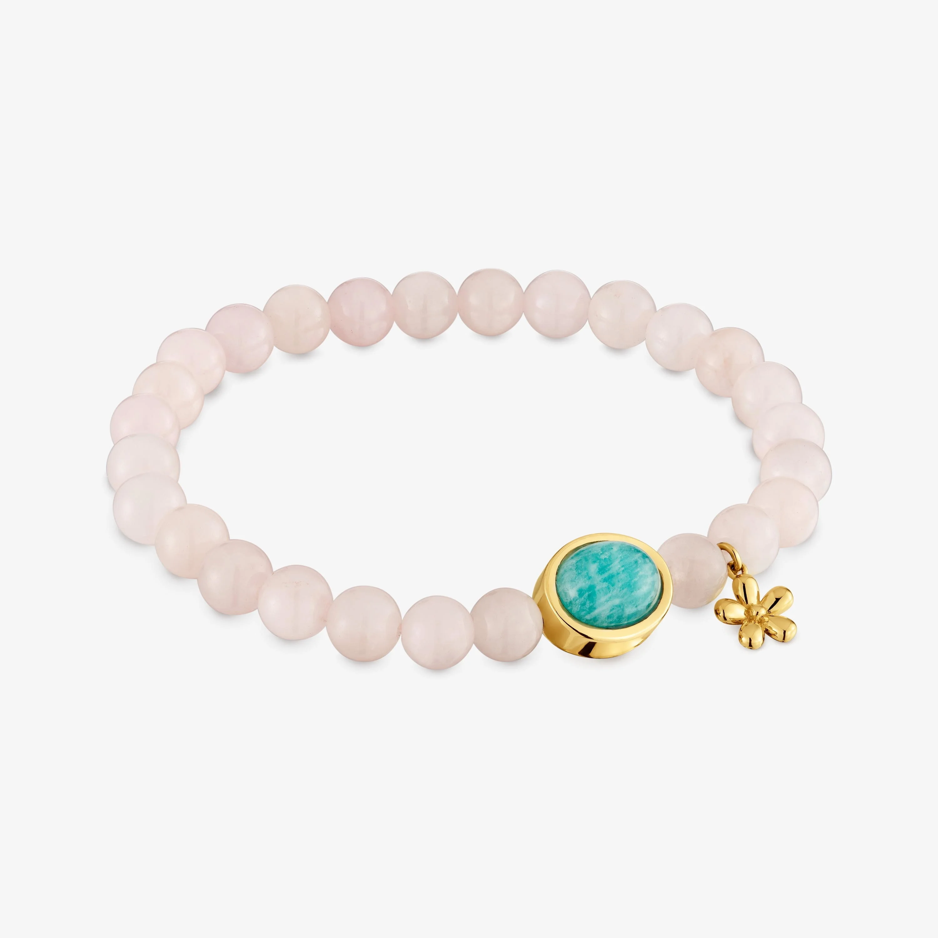Elastic flower bracelet with gemstones TOUS Eureka - 1