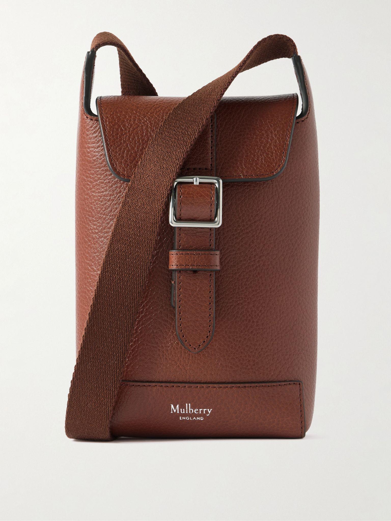 Chiltern Full-Grain Legacy NVT Leather Phone Pouch Tan - 1