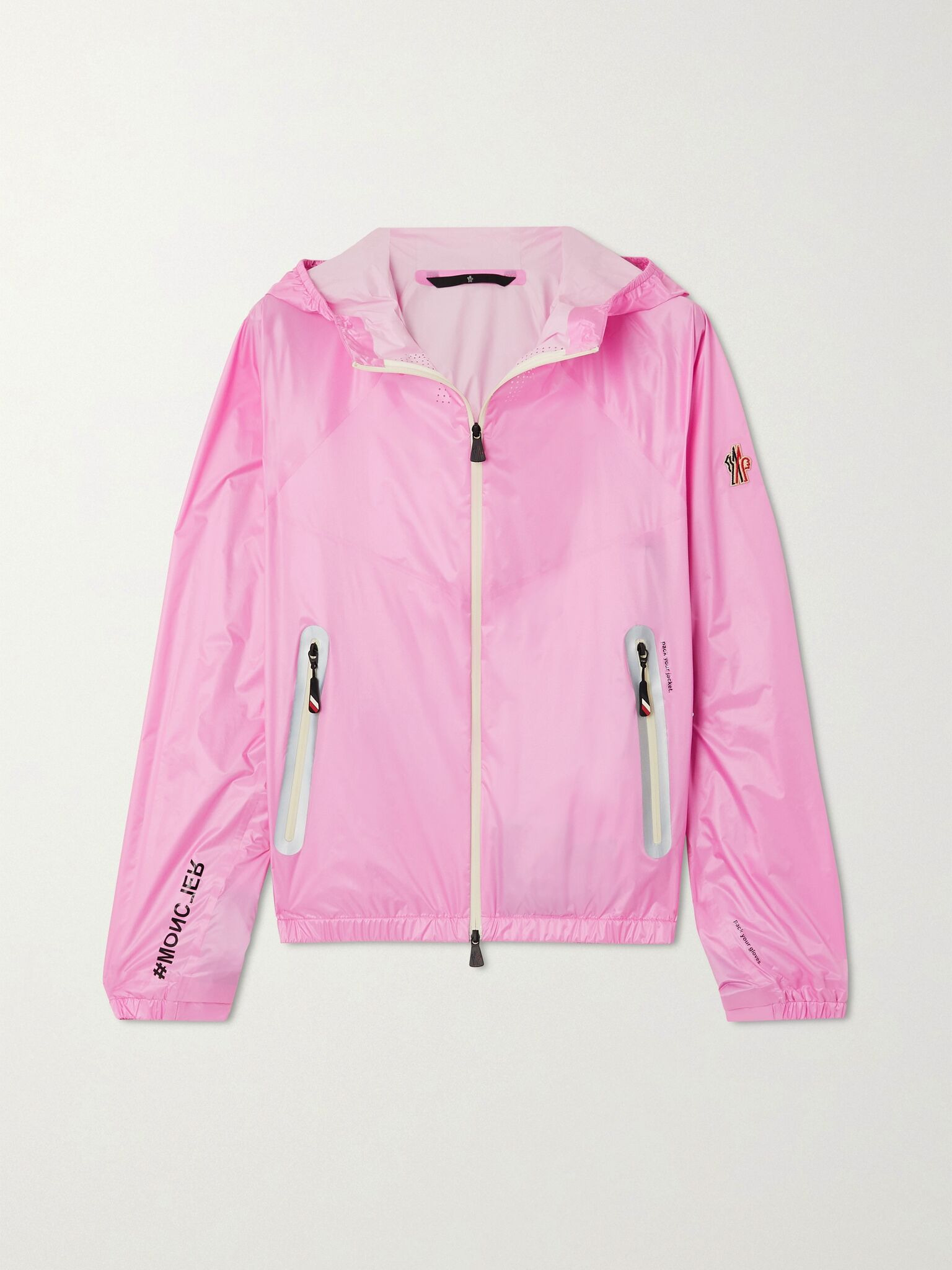 Crozat hooded shell jacket Pink - 1
