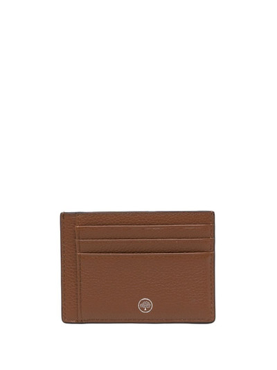 Mulberry logo-embossed cardholder outlook