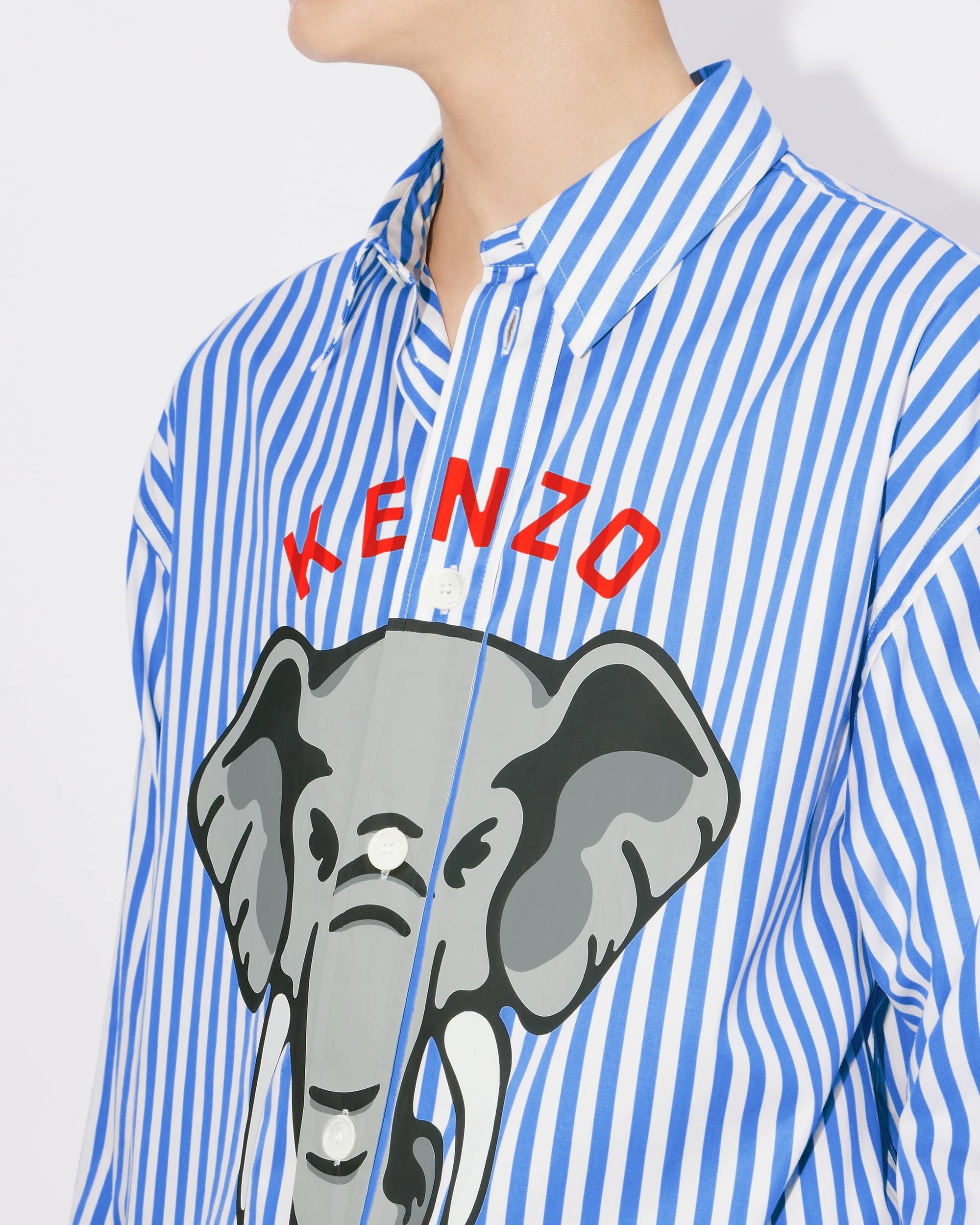 KENZO 'KENZO Elephant' oversized shirt | kenzo | REVERSIBLE