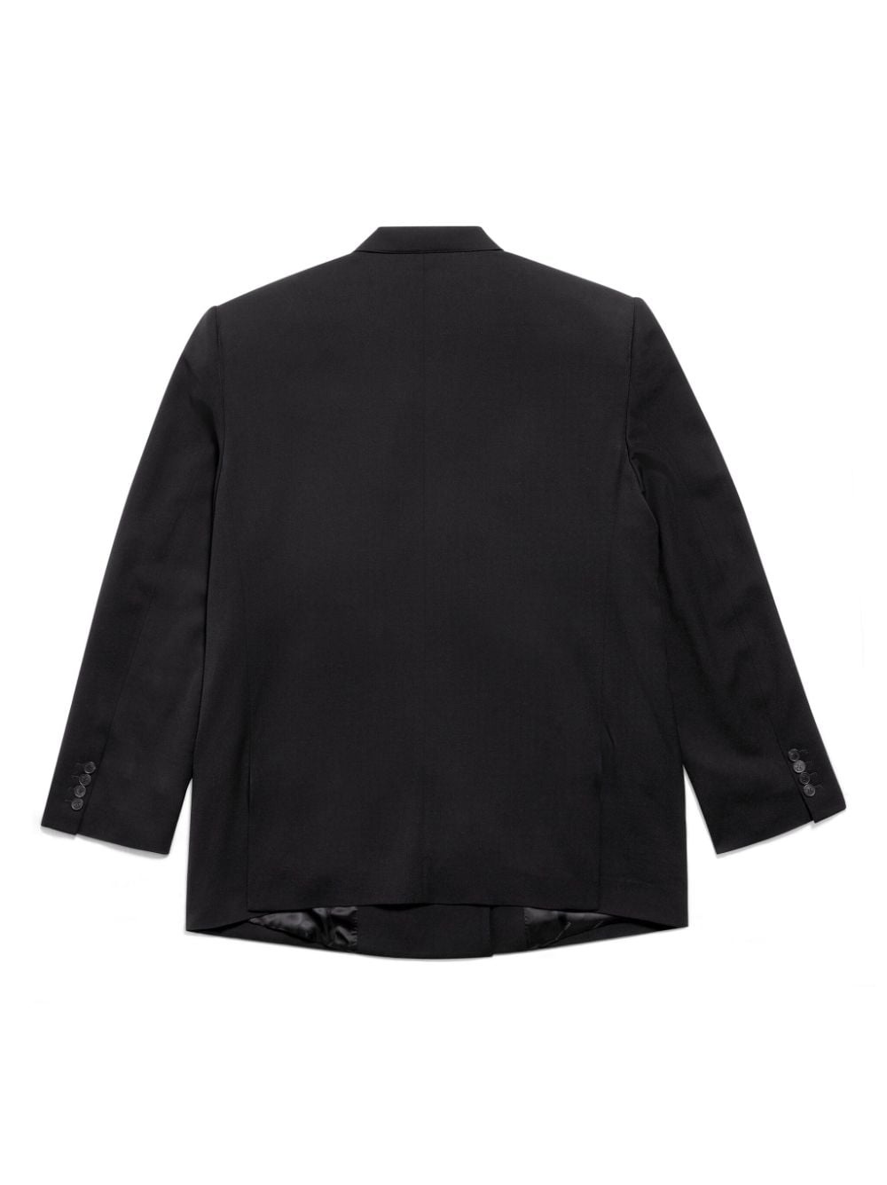 double-breasted virgin-wool blazer - 6