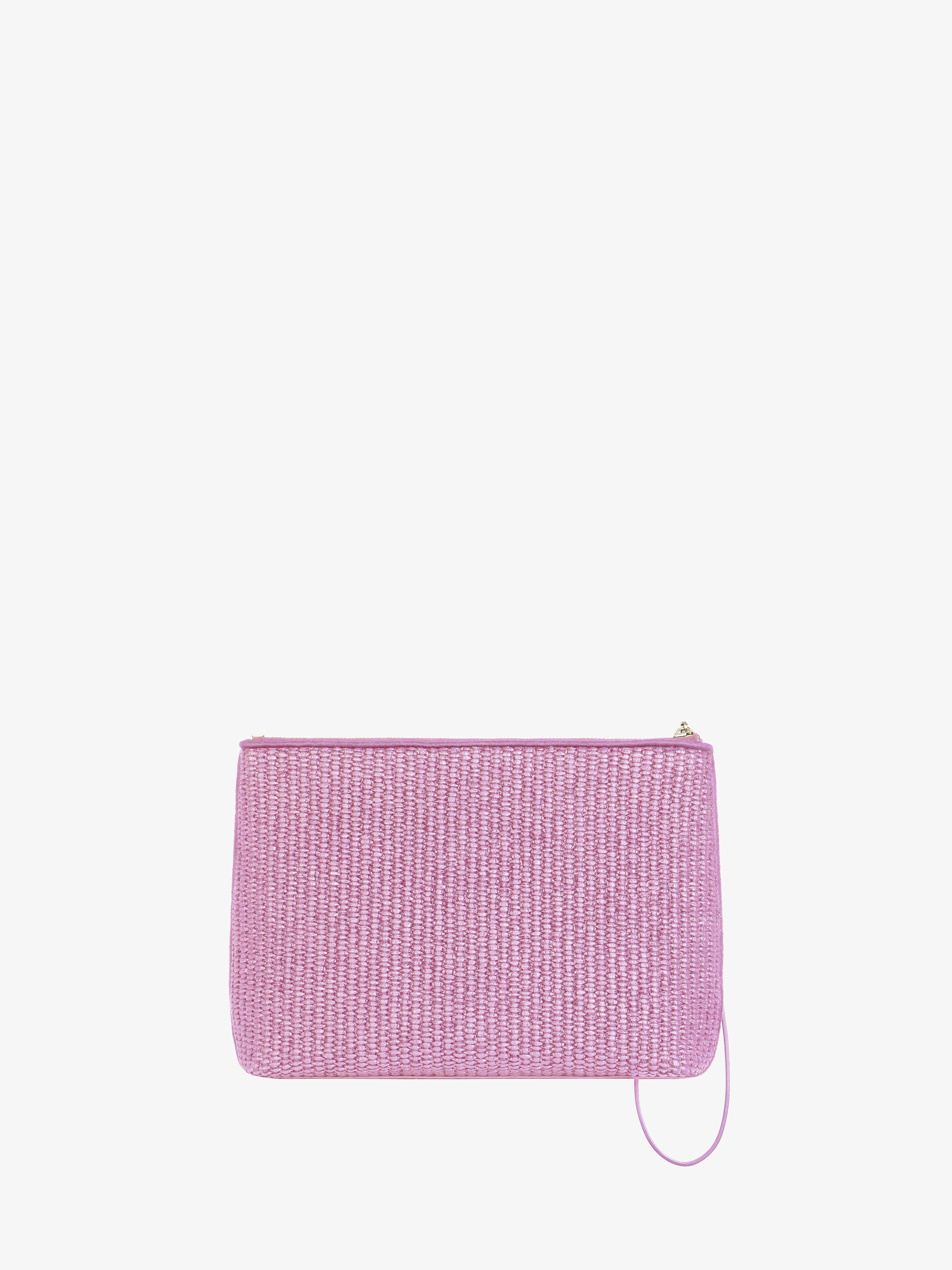 GIVENCHY TRAVEL POUCH IN RAFFIA - 3