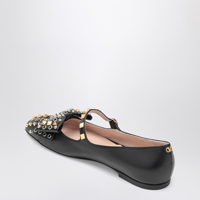 Valentino Garavani Ballerina Mary-Jane Bowow With Studs Women - 2