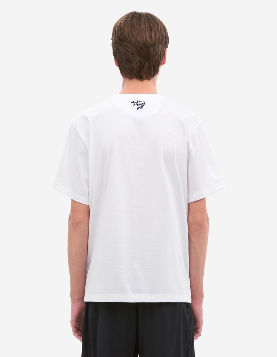 Men Swing Fox Print T-shirt - 4