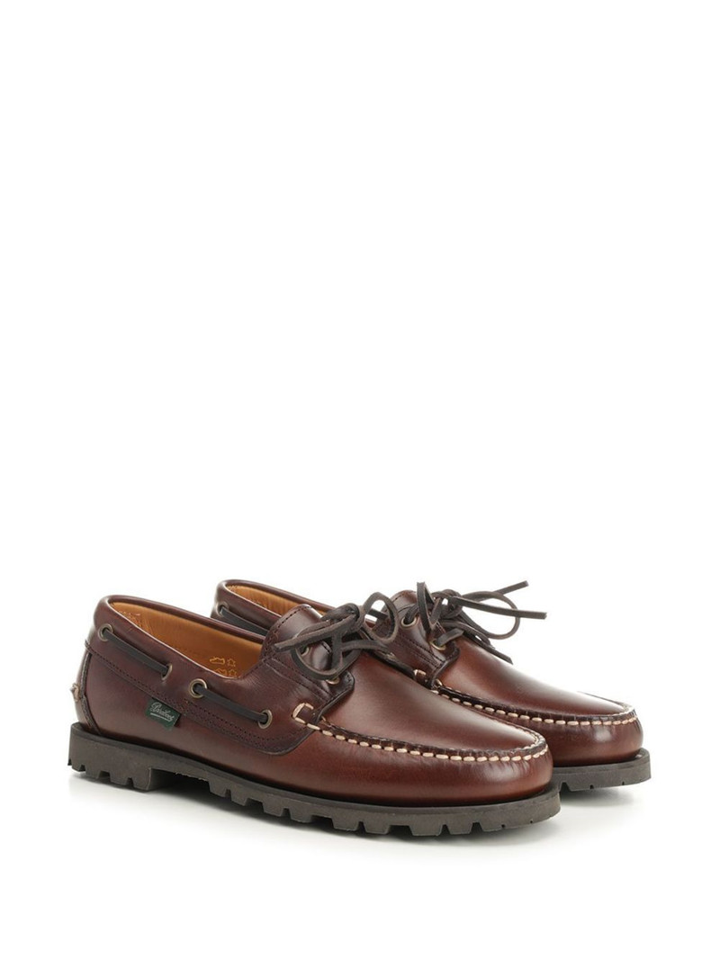 Paraboot laced stitched loafers outlook