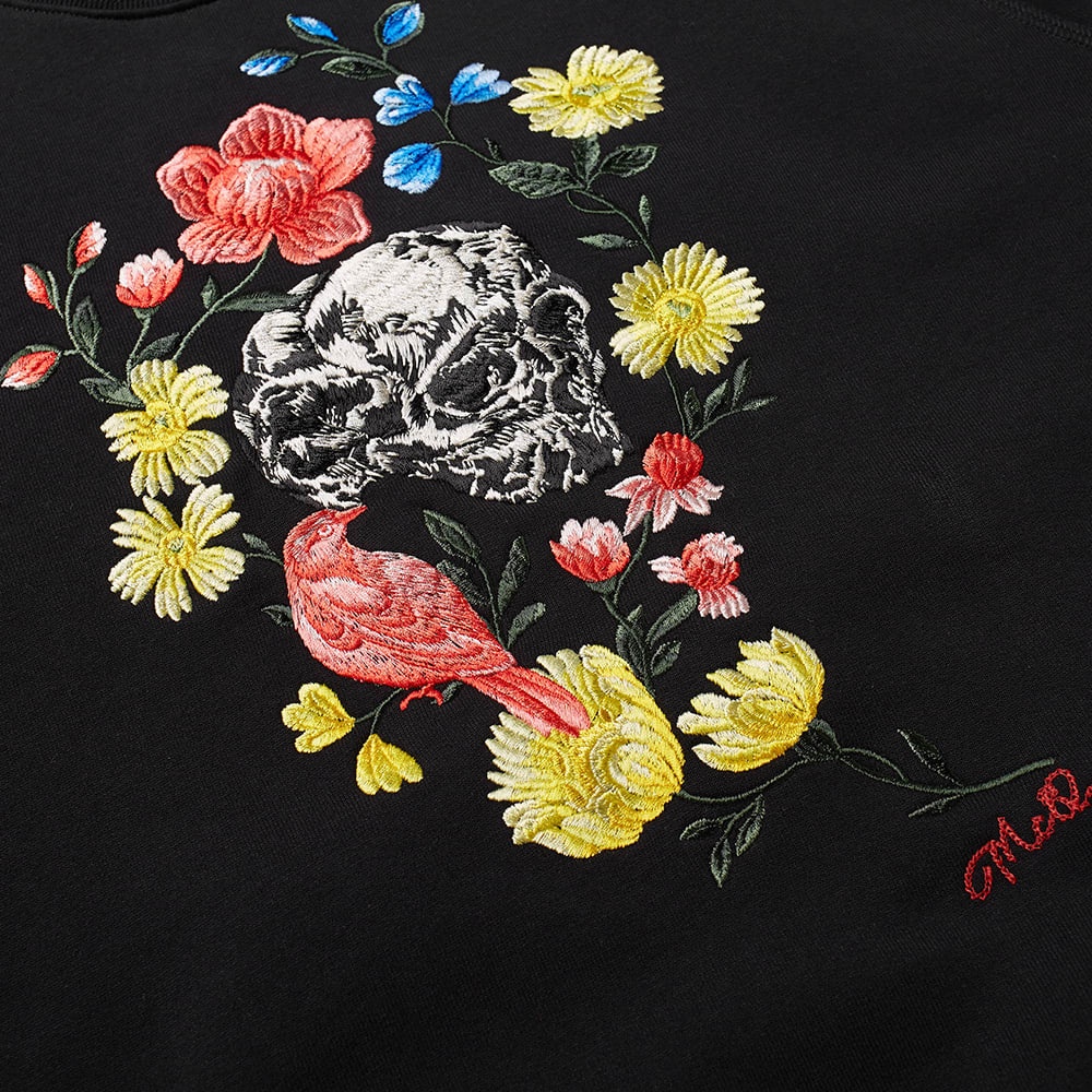 Alexander McQueen Floral Skull Crew Sweat - 2