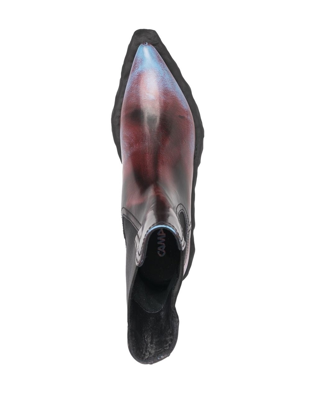 leather ankle-length boots - 4