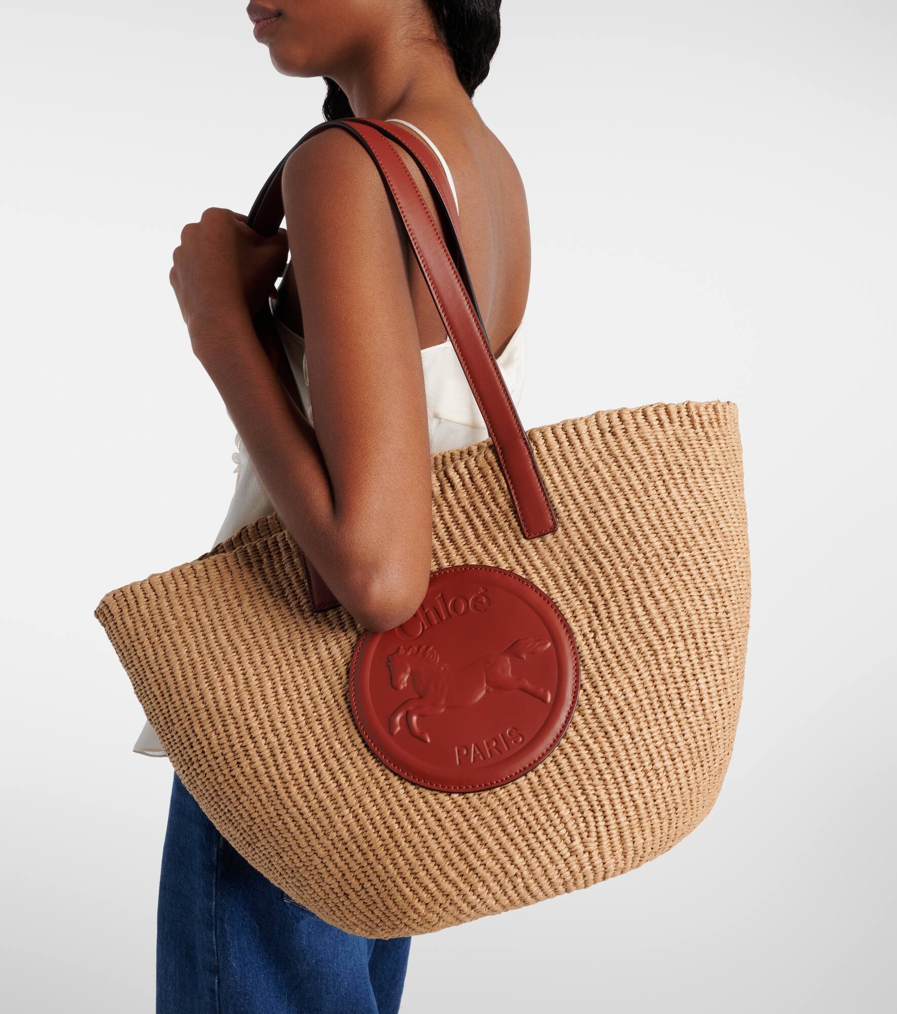 Horse Medal Large basket bag - 2