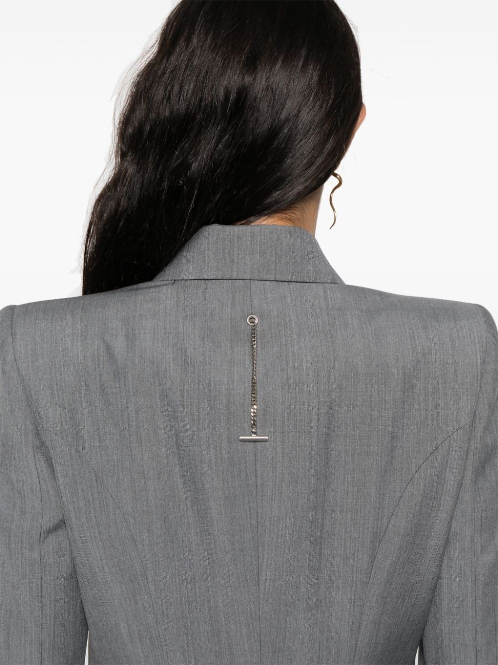 single-breasted blazer - 5