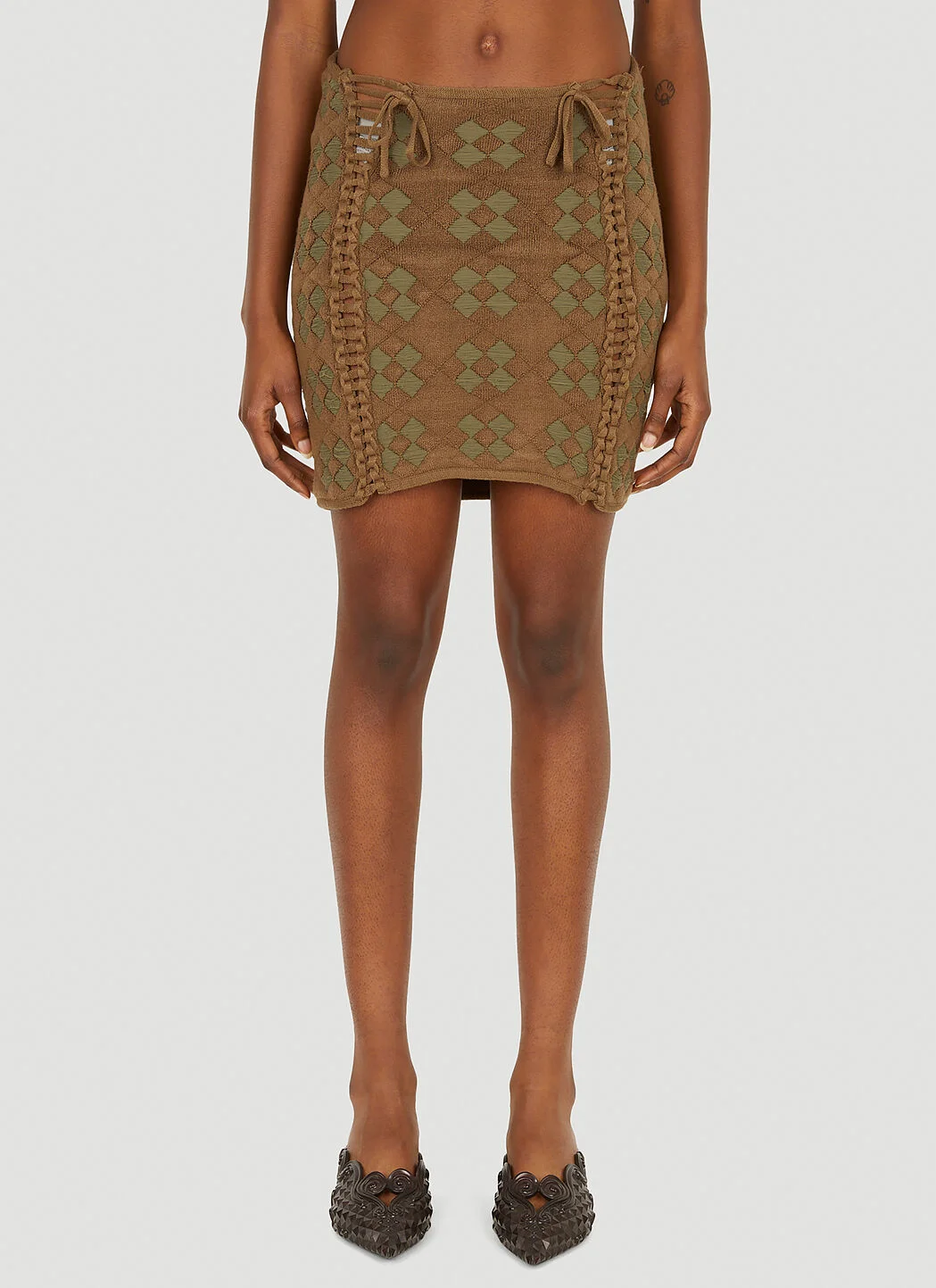 Expandable Quilted Tube Skirt - 1
