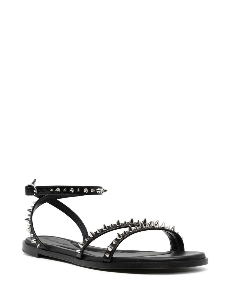 Alexander McQueen spike-stud leather sandals outlook