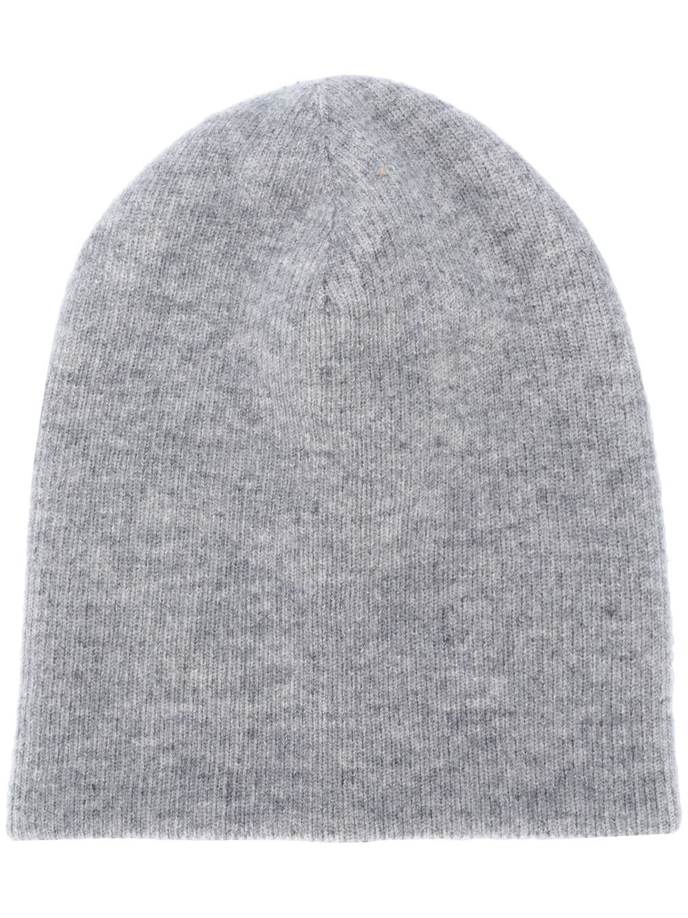 knitted beanie hat - 1