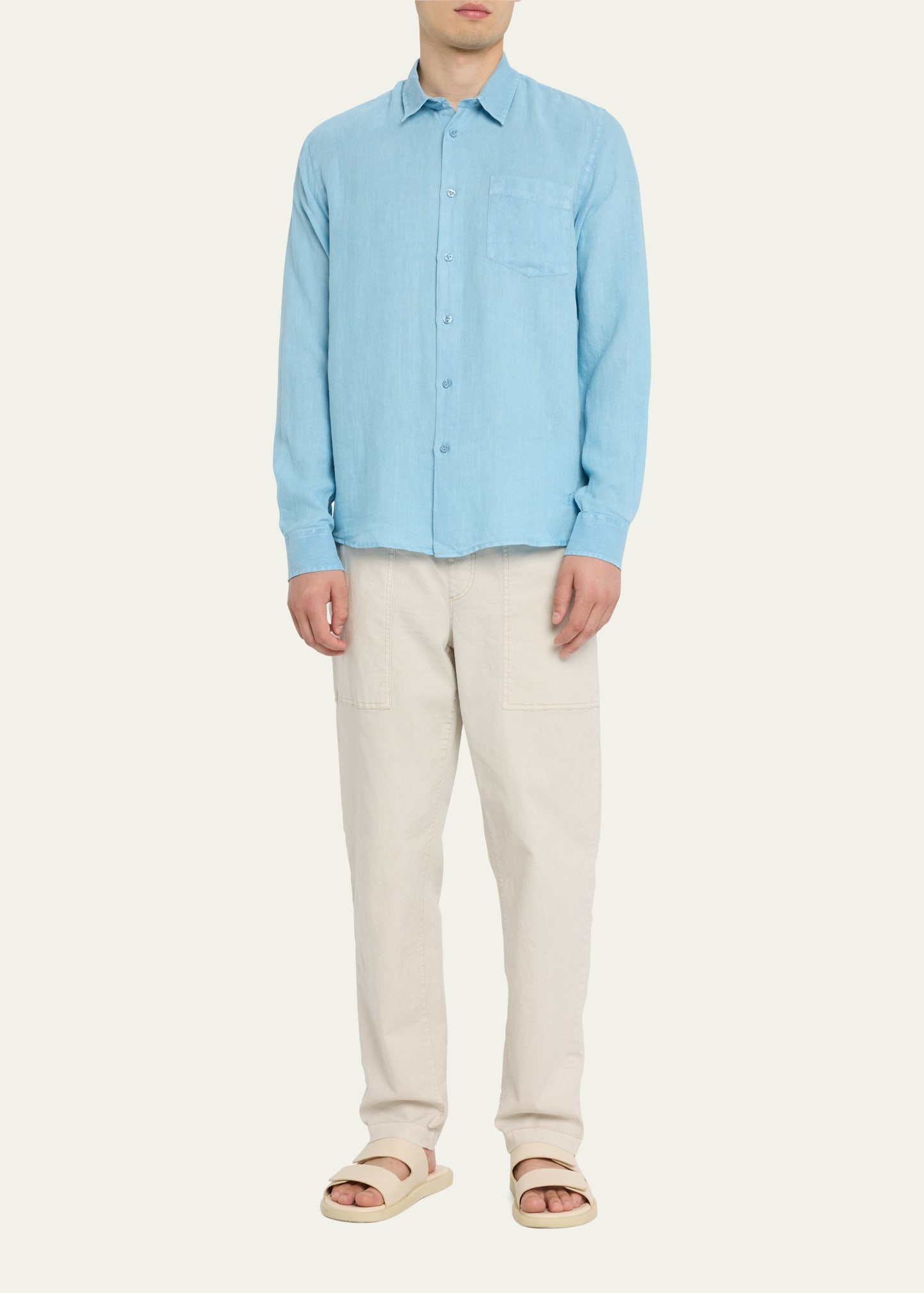 Men's Linen Sport Shirt - 2