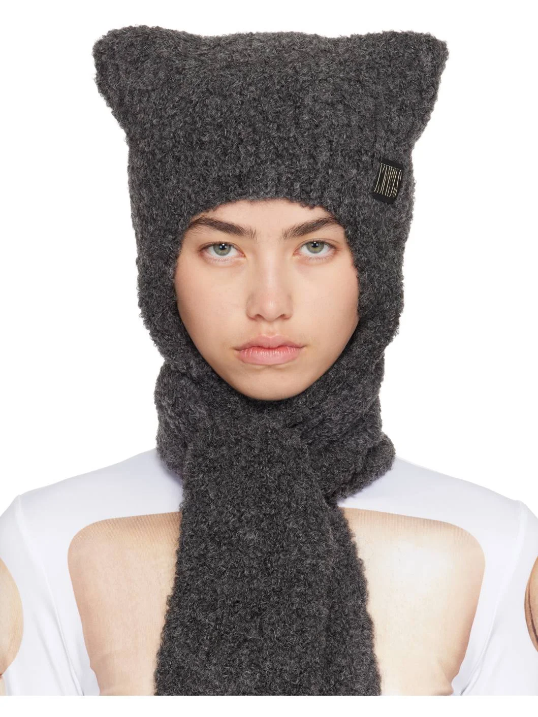 Gray Precious Bonnet Beanie - 1