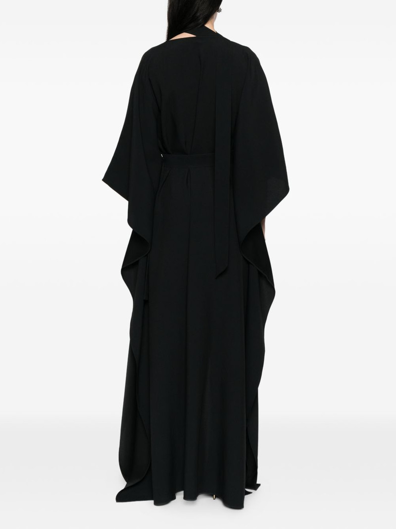 Cassandra V-neck belted dress 4