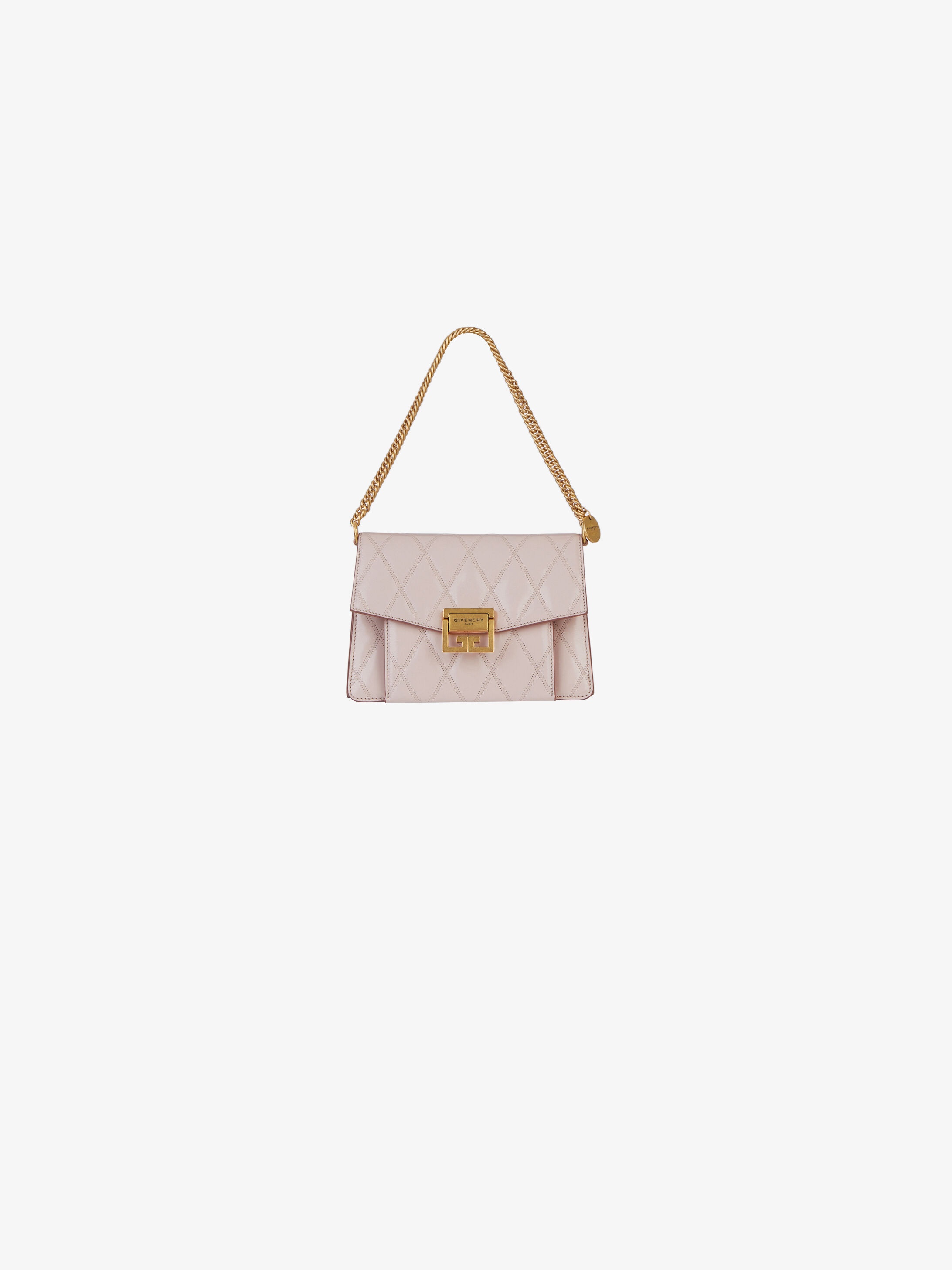 Small GV3 bag in diamond quilted leather 6