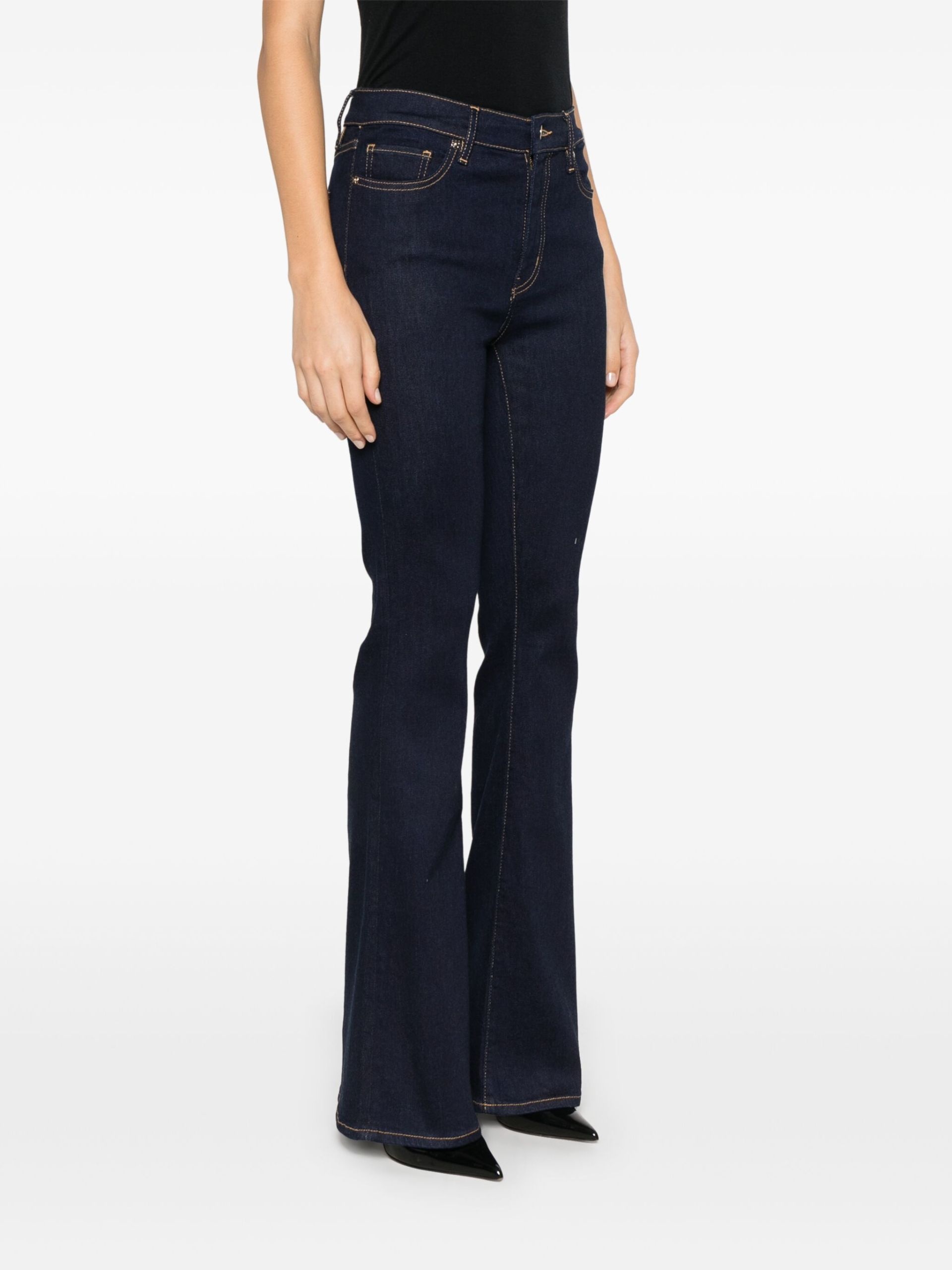 Le High Flare Jeans - 3