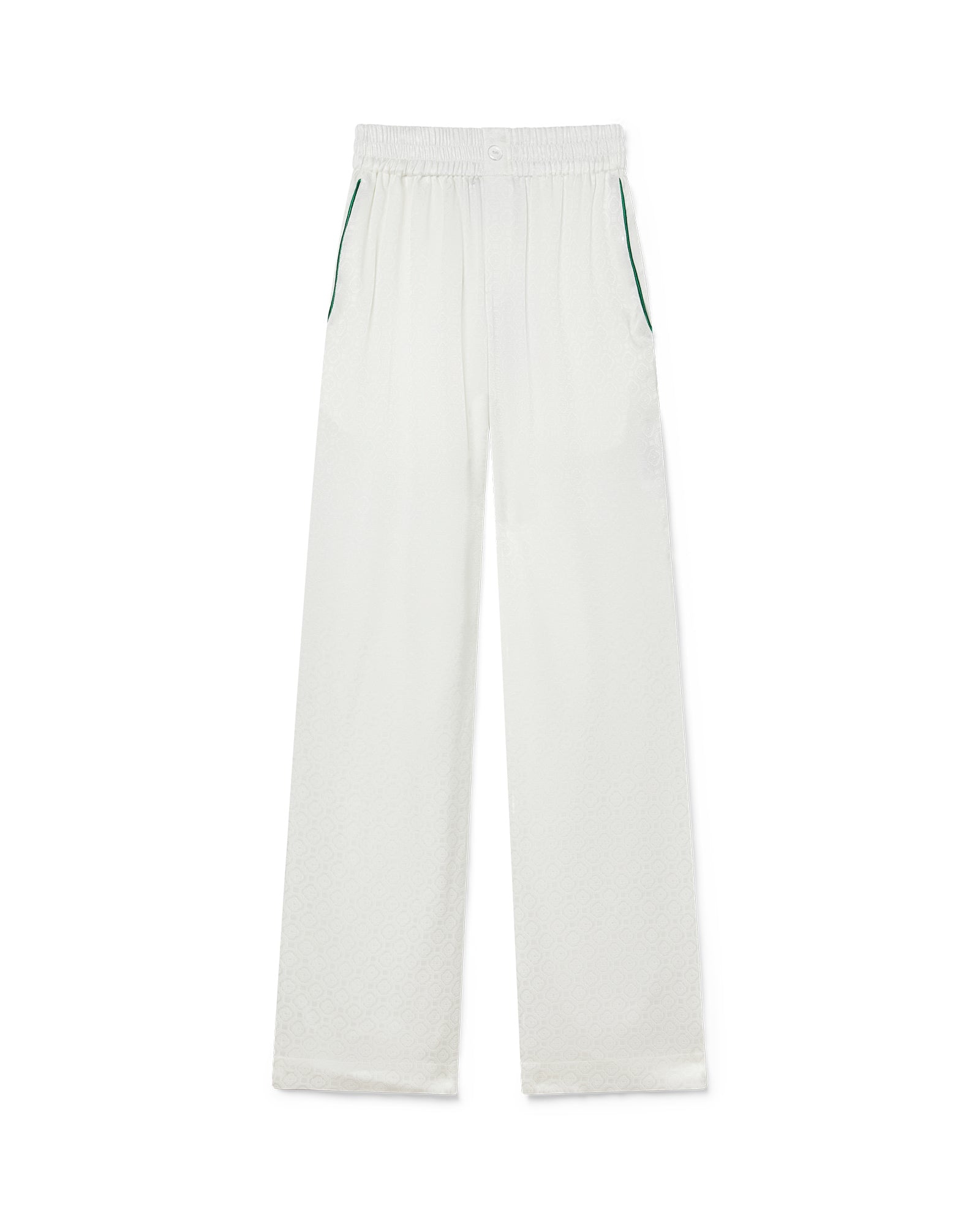 Monogram Pyjama Silk Trousers - 1