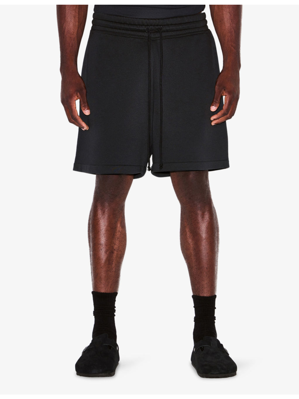 Fleece Lounge Relaxed Cotton-Jersey Shorts - 3