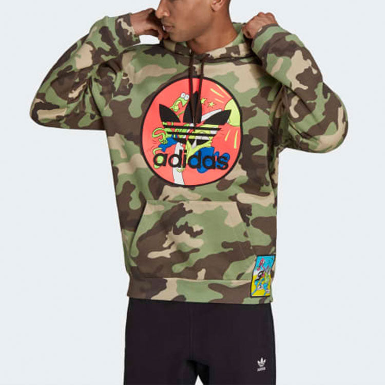 Men's adidas originals x JEREMY SCOT Crossover Pattern Fleece Multi-Color H53373 - 3
