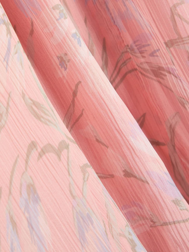 RIXO floral buttoned dress outlook