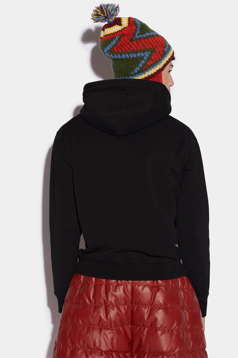 DSQUARED2 D2 OUTLINE COOL HOODIE outlook