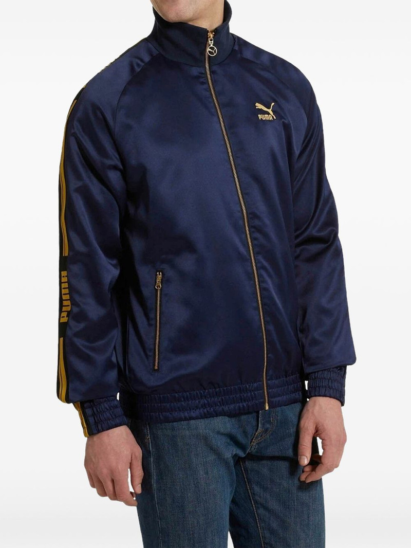 PUMA Luxe zipped sweatshirt outlook