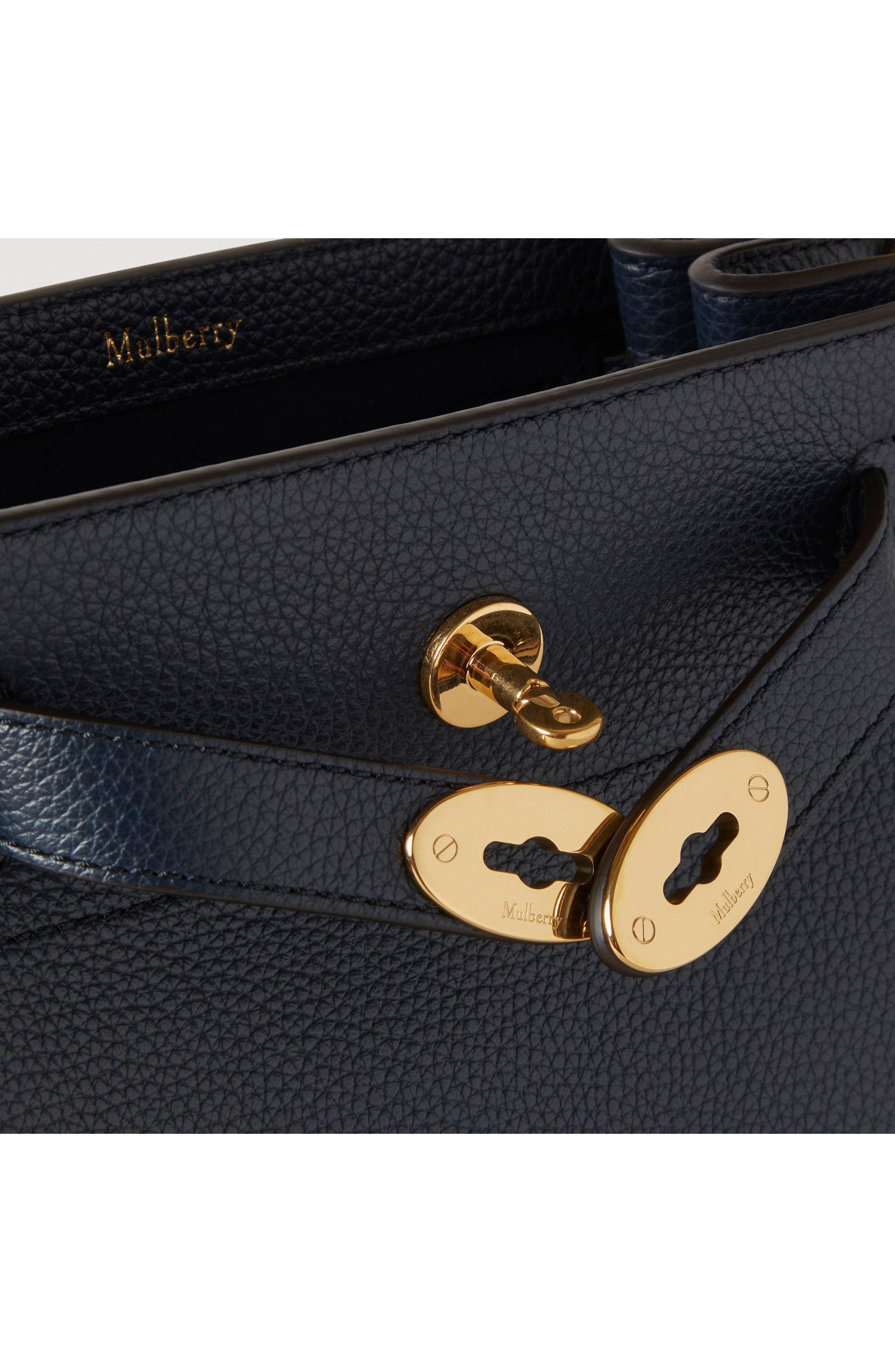 Mulberry Islington Leather Bucket Bag in Night Sky at Nordstrom - 6