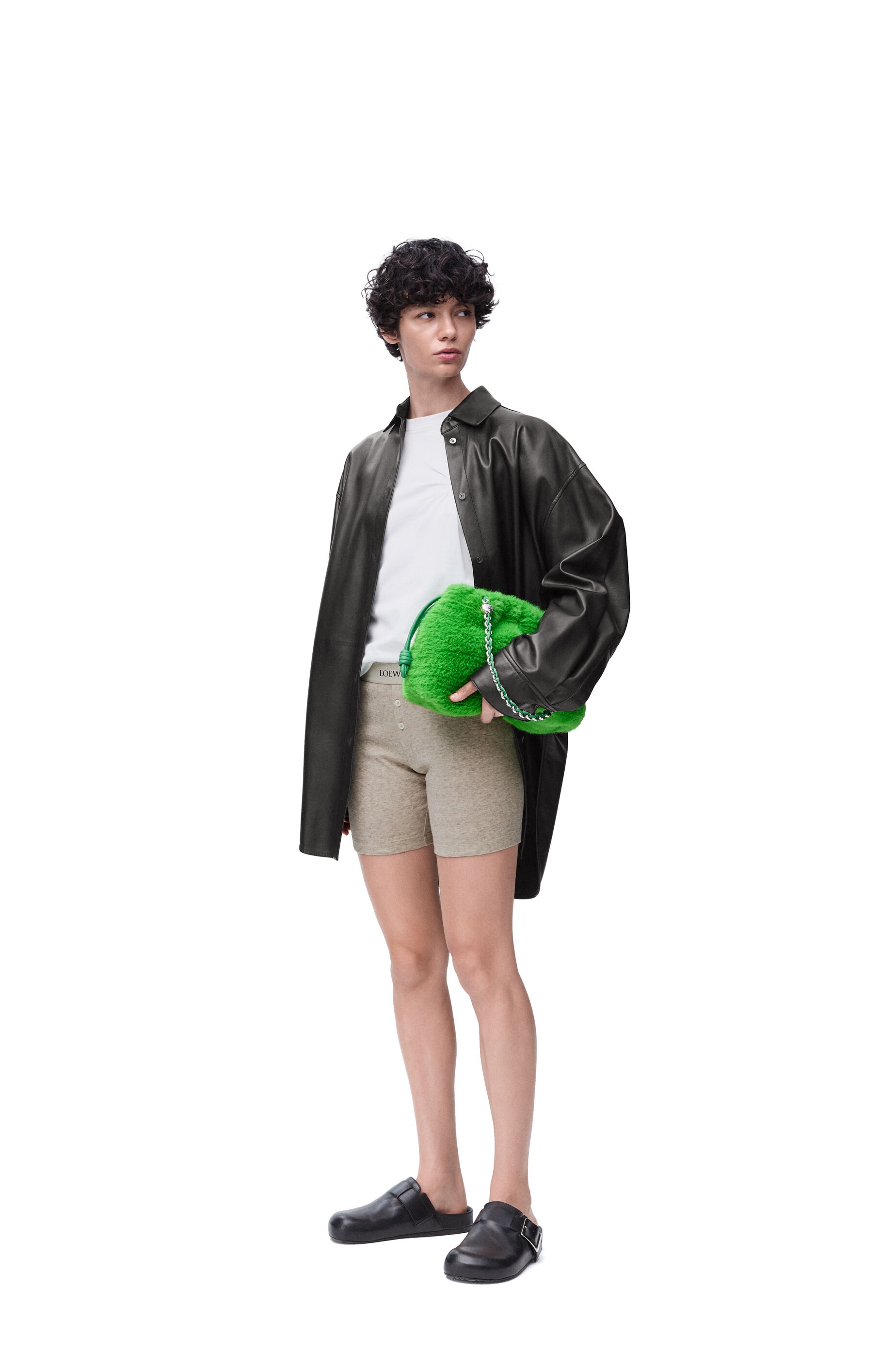 Shirt in nappa lambskin - 2