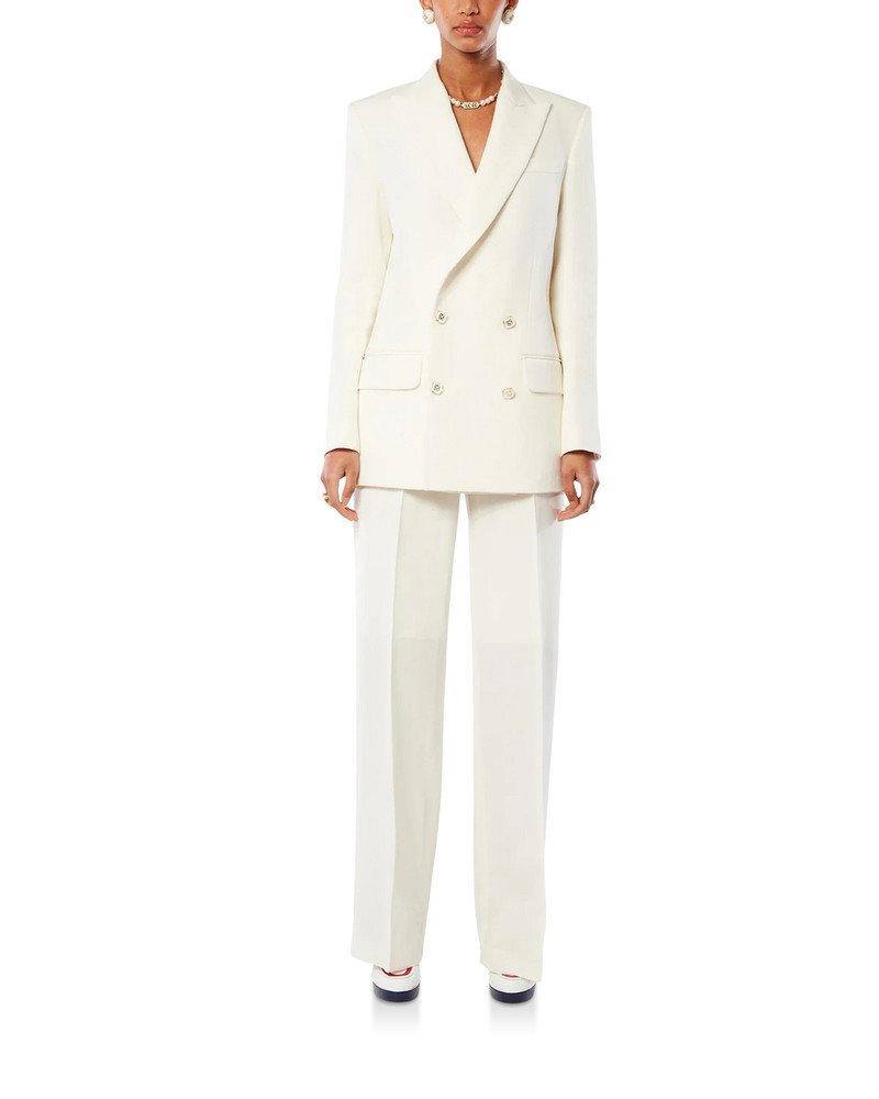 CASABLANCA Off-White Double Breasted Blazer outlook