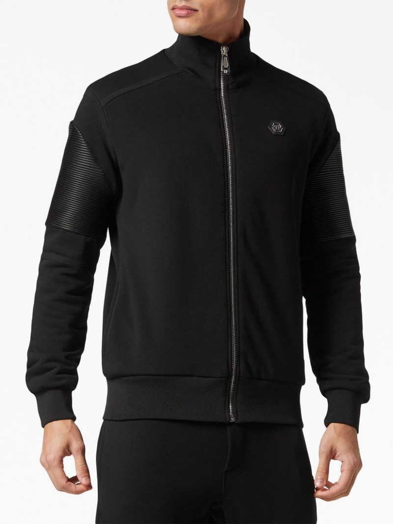 Constructed cotton tracksuit (set of two) 4