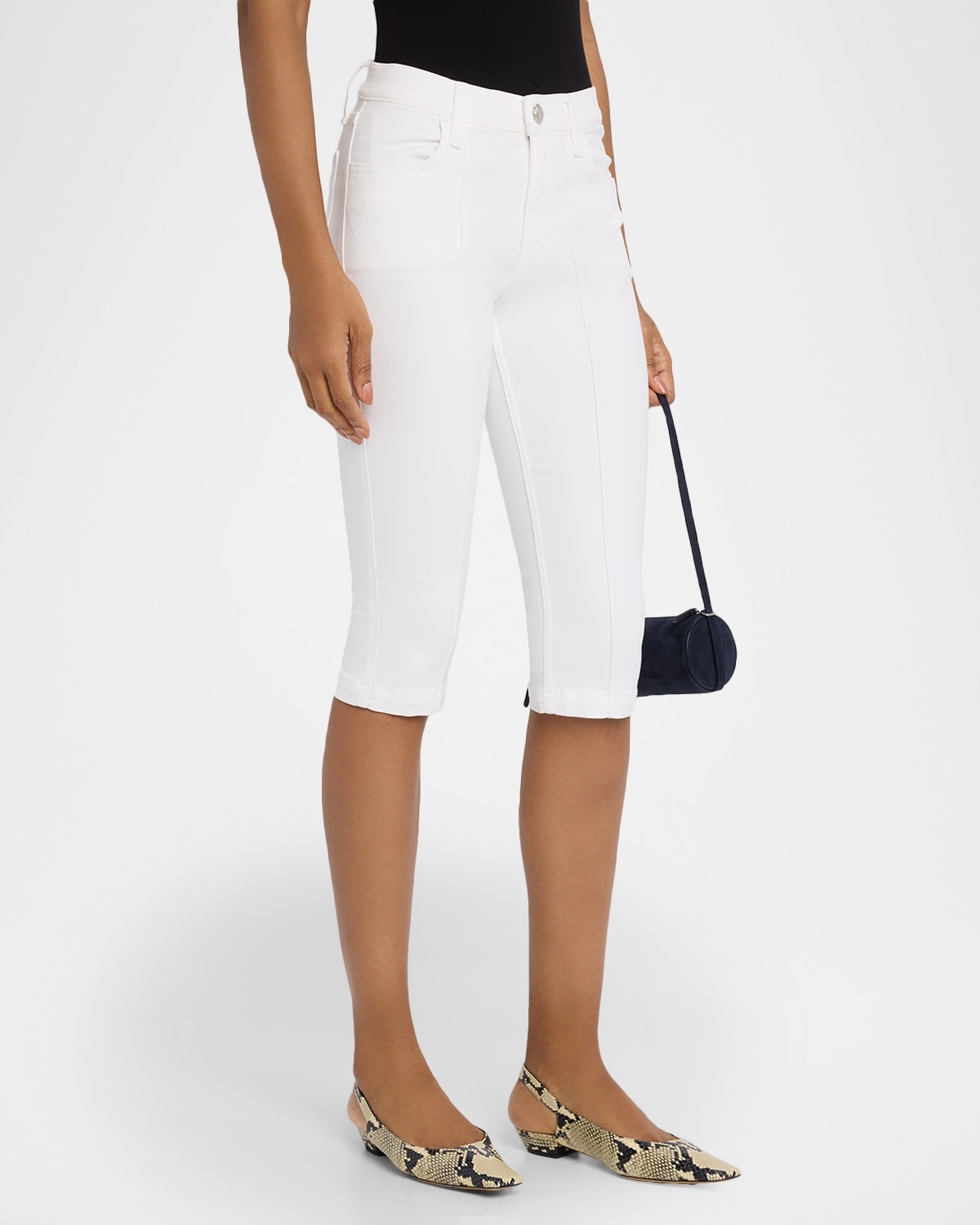 Flexi Kit Mid-Rise Capri Jeans - 4