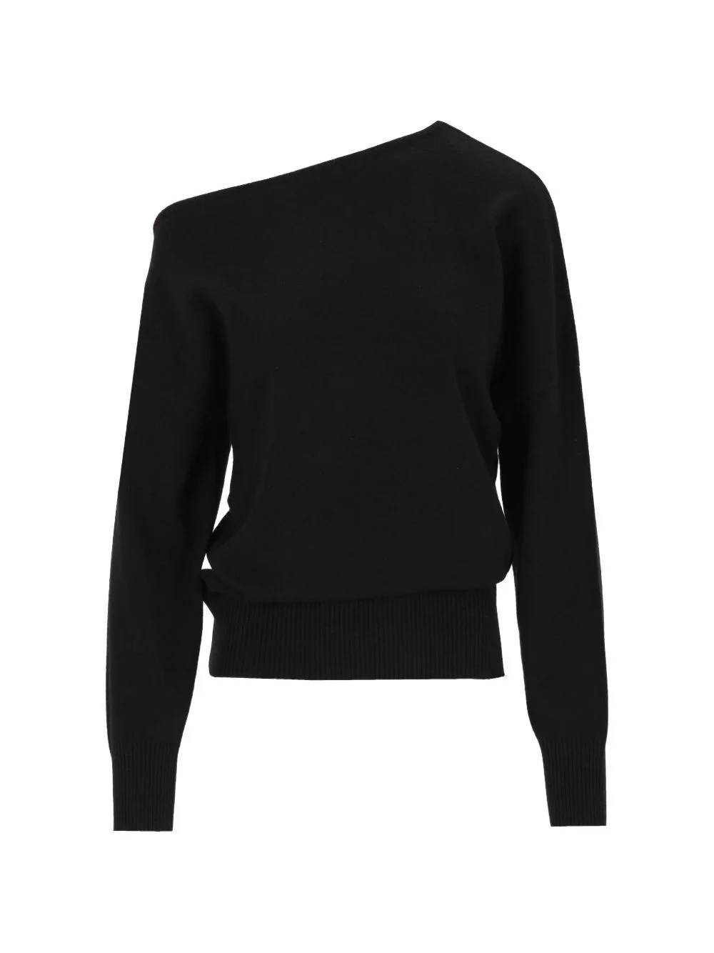 Wiki asymmetric one-shoulder sweater - 1