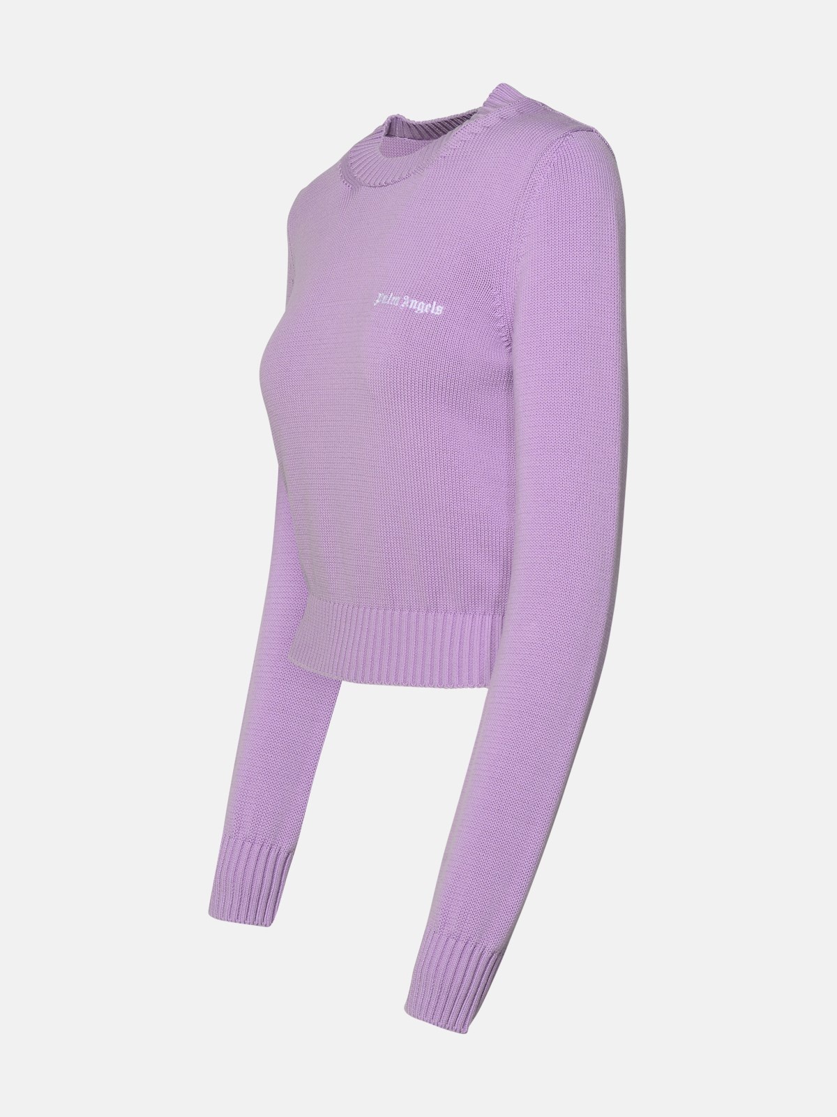 LILAC COTTON SWEATER - 2