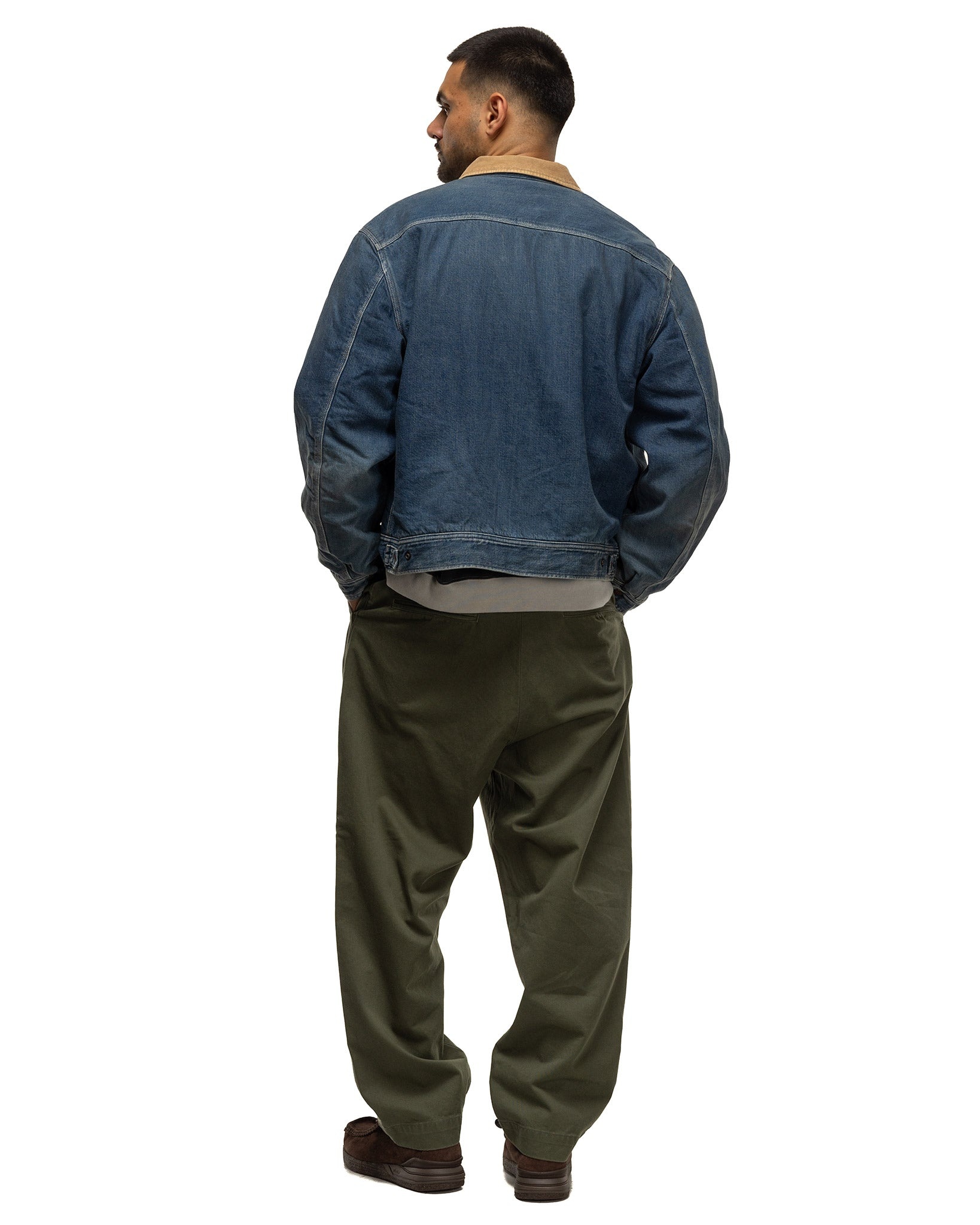 Chino High Waist NIME Pants Khaki - 4